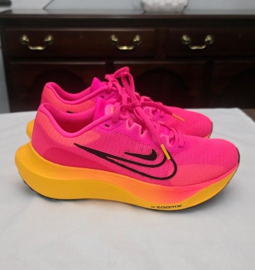 New** Nike Zoom Fly Shoes Hyper Pink Orange Size Men's Women's