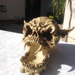 Demon Skull Figurine $15 Or B.O. New With Box