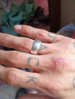 Solid 925 sterling silver ring
