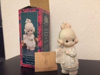 Precious Moments But The Greatest Of These Is Love