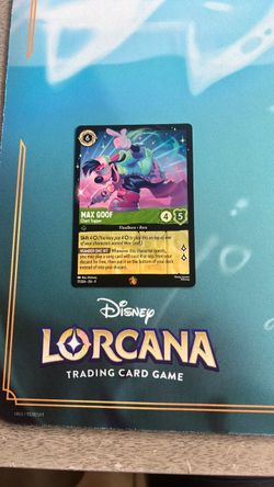 Disney Lorcana TCG (Max Goof - Chart Topper, Legendary) Make an Offer!