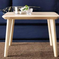 IKEA Lisabo Coffee Table - Beautiful Birchwood & Ash Side Table/End Table - Lovely Nightstand 
🌳