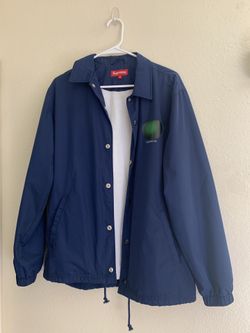 Supreme Navy Apple Coaches Jacket