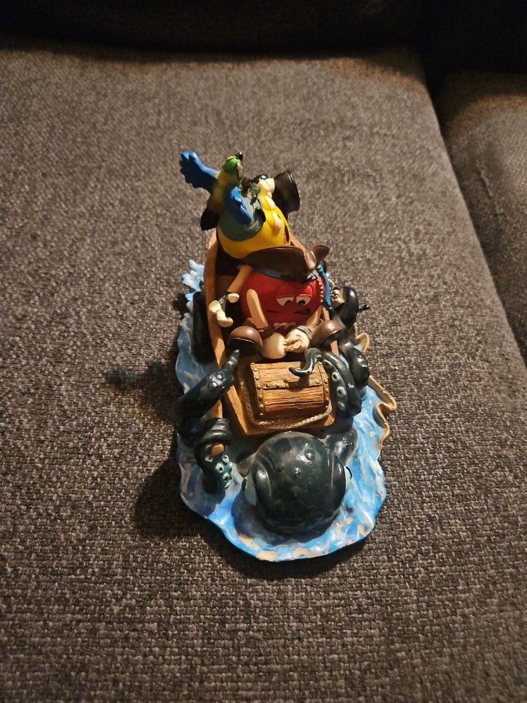 Rare M&M's Disney's Pirates of the Caribbean DEAD MAN'S CHEST Octopus Boat
