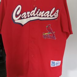 1999 Mark Mcguire St Louis Cardinals Jersey Medium 