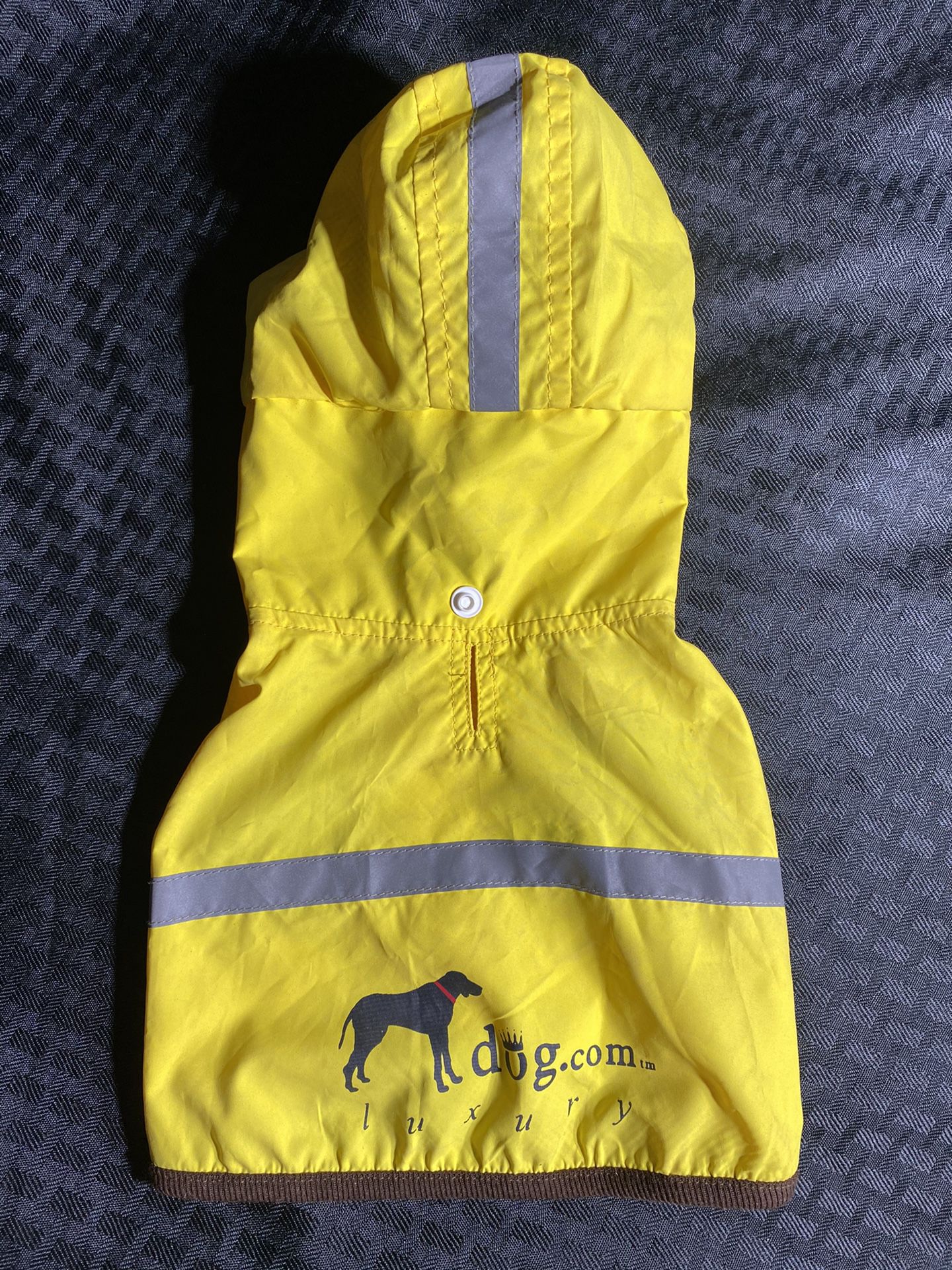 Pet Raincoat by https://offerup.com/redirect/?o=RG9nLmNvbQ== (Small, Yellow Or Red)