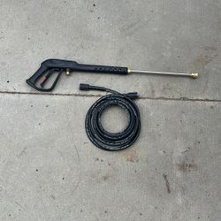 Pressure Washer Gun, And Hose