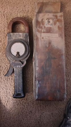Weston model 633 clamp meter