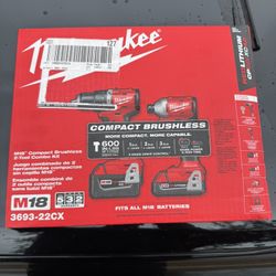 Milwaukee M18 Compact Brushless 2-Tool Combo Kit - Brand New, Never Opened