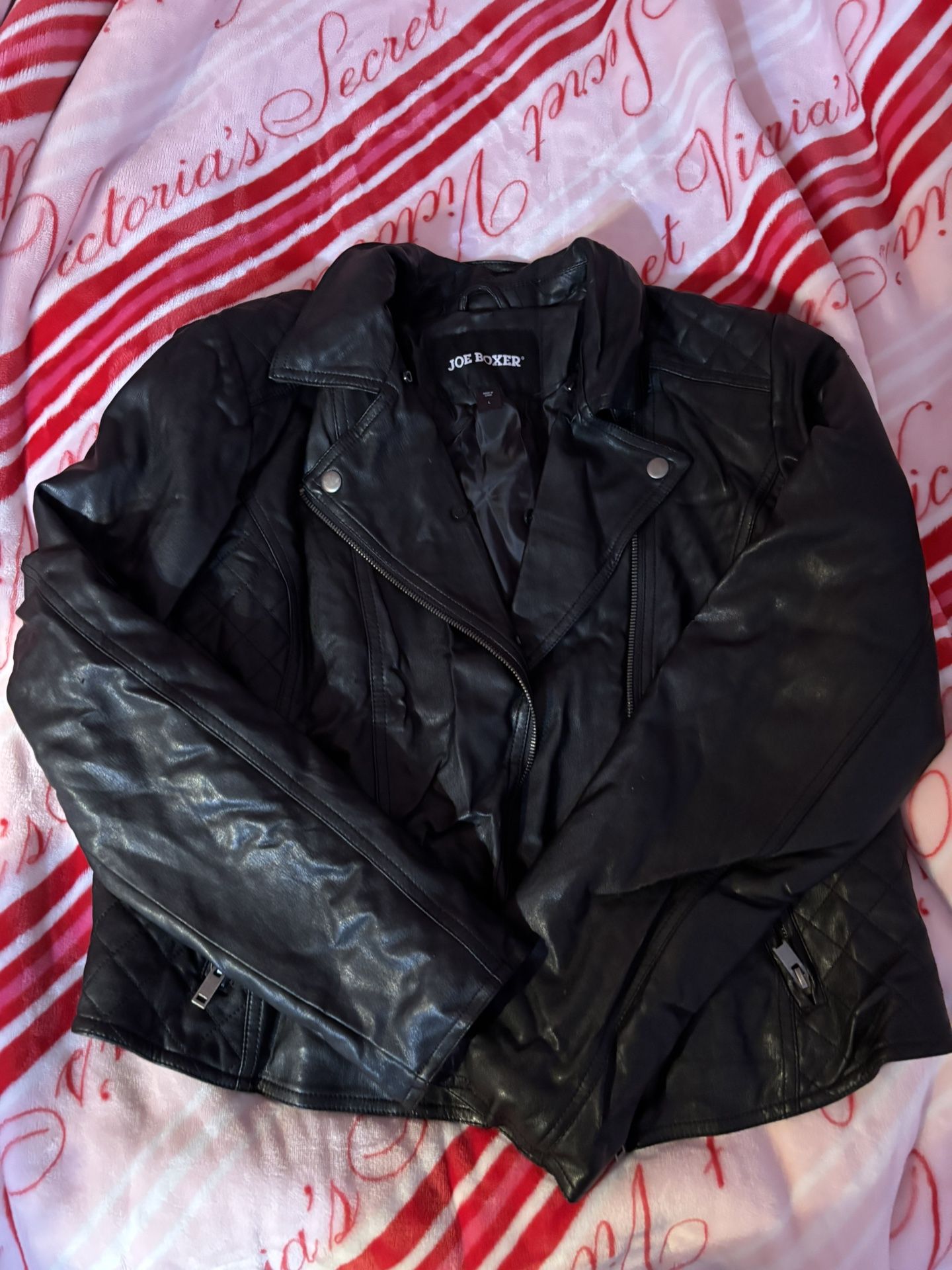 Leather Jacket/skirt