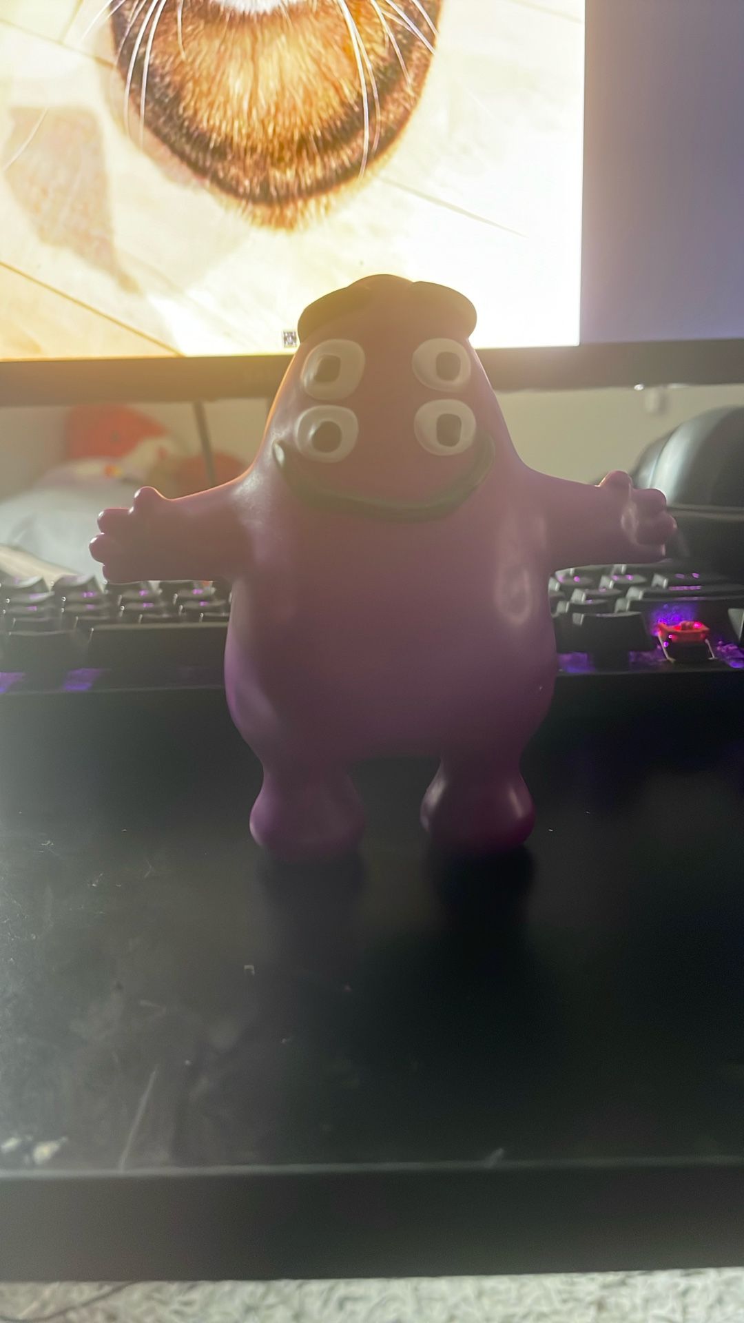 OG Cactus Flea Market Plant McDonald’s Grimace Toy