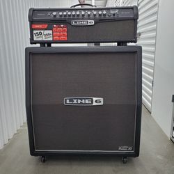 Head And Speaker Cabinet Combo
