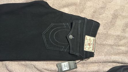 True religion black jeans