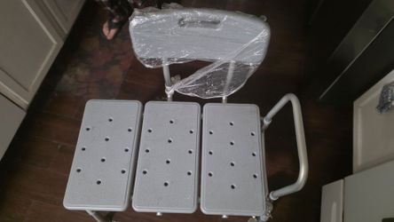 New shower bench