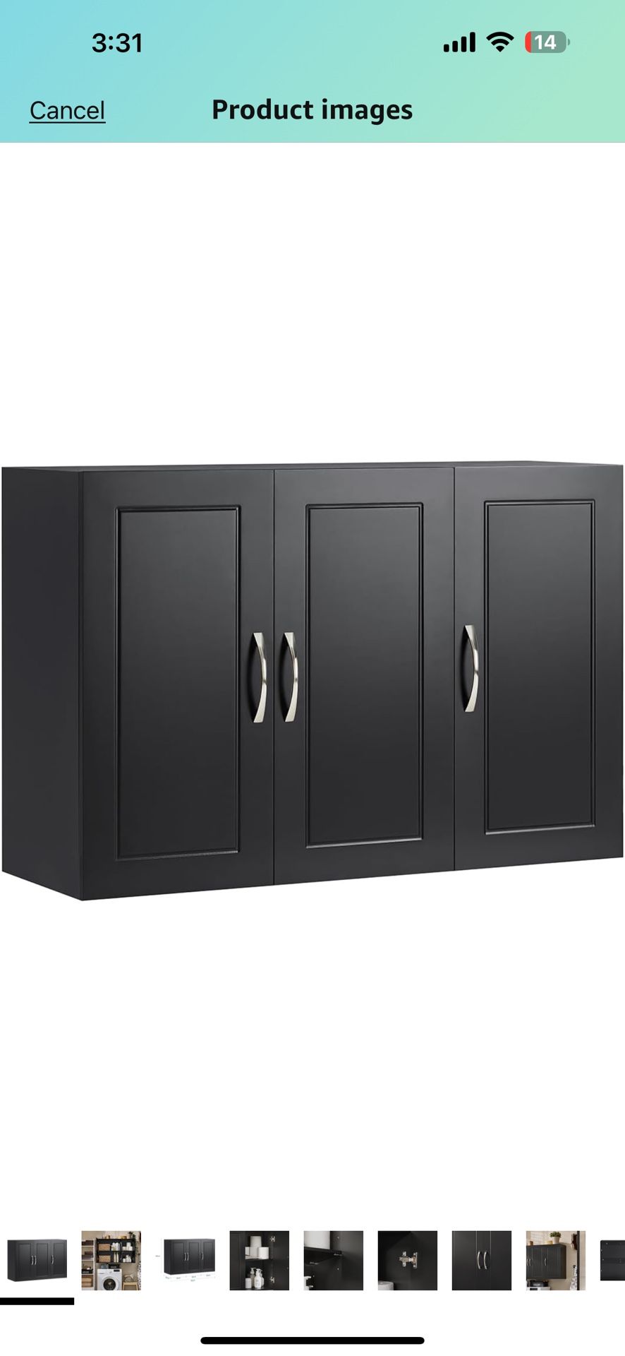 3 Door Cabinet Storage
