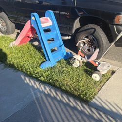 Free Toddler Slide And Tricycle