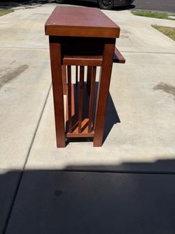 Solid Wood Console Table / Entryway Table / TV Stand – 31” x 13”