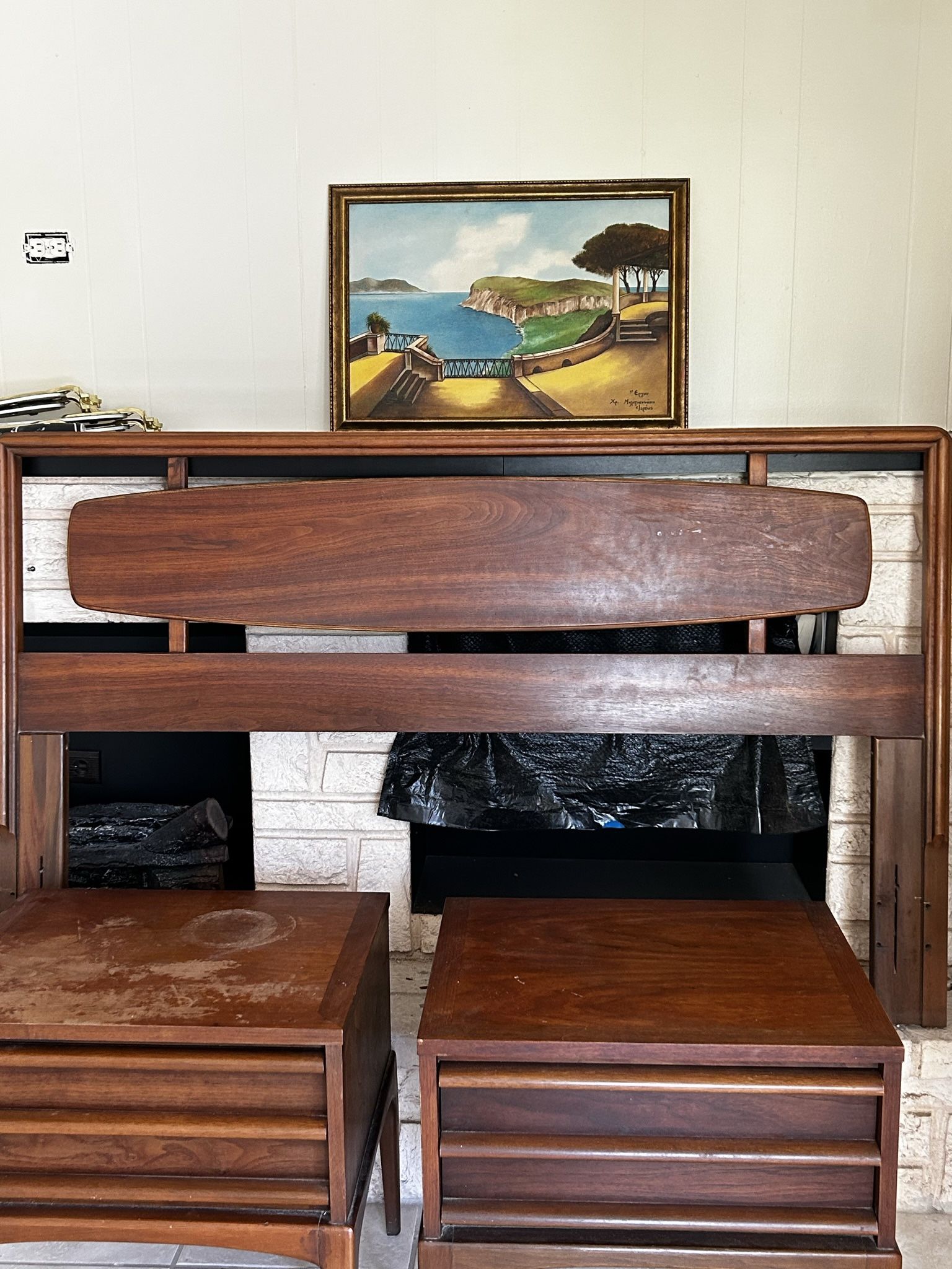 Vintage Mid Century Lane Rhythm 5pc Bedroom Set