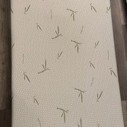 Bamboo Twin 6in Mattress Memory Foam 