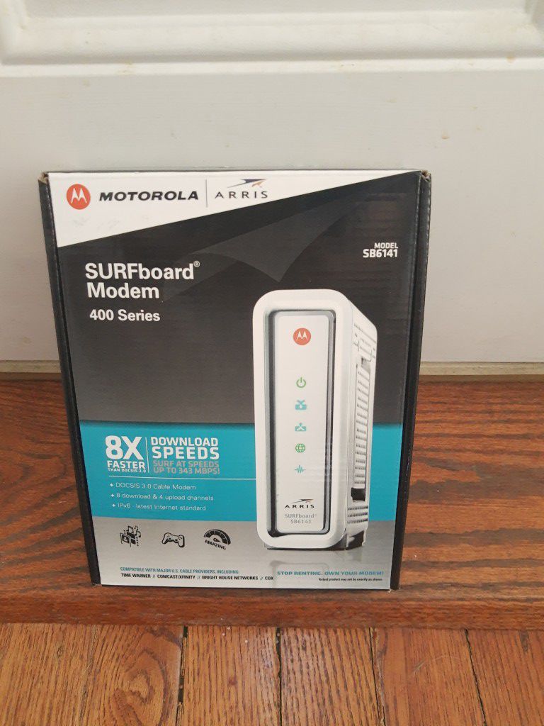 Motorola SURFboard eXtreme SB6141 DOCSIS 3.0 High-Speed Cable Modem