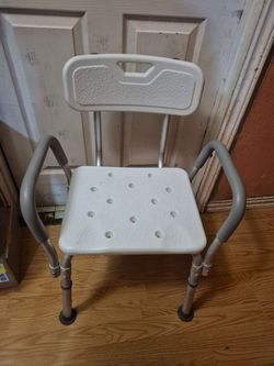 Shower Chair with Arms and Back