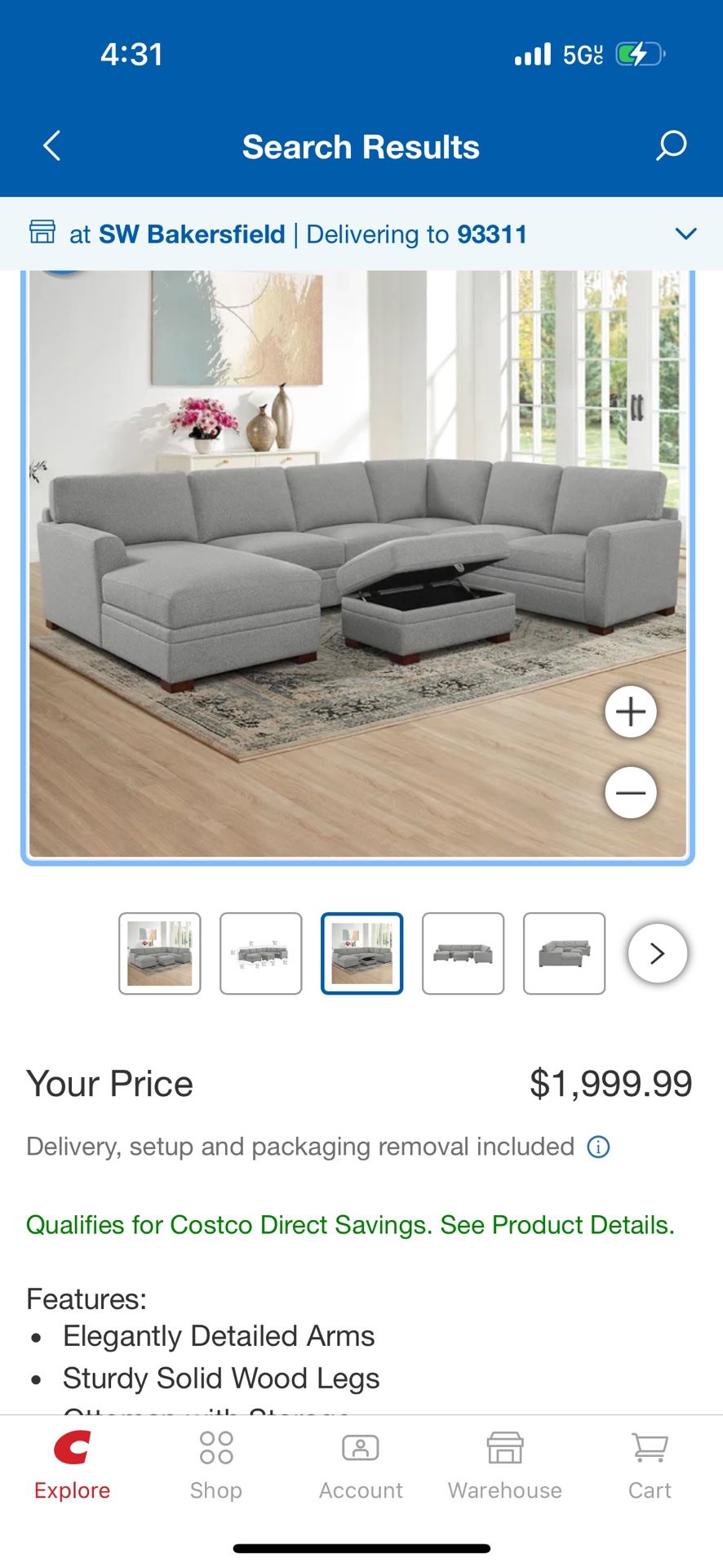 Sectional Couch