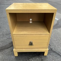 Vintage Widdicomb Midcentury Modern Walnut Nightstand 