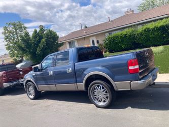 2004 F150 super crew light blue.