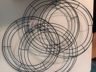 Crafting Metal wreath