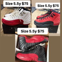 Jordan Retro 12s Size 5.5y