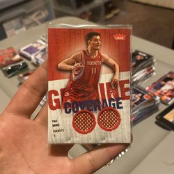 2008-09 Fleer - Genuine Coverage Memorabilia Yao Ming #GC-YM