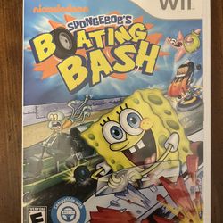SpongeBob’s Boating  Bash Wii Game
