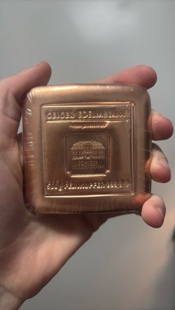 Geiger Edelmetalle 500g Pure Copper Bar 999.9