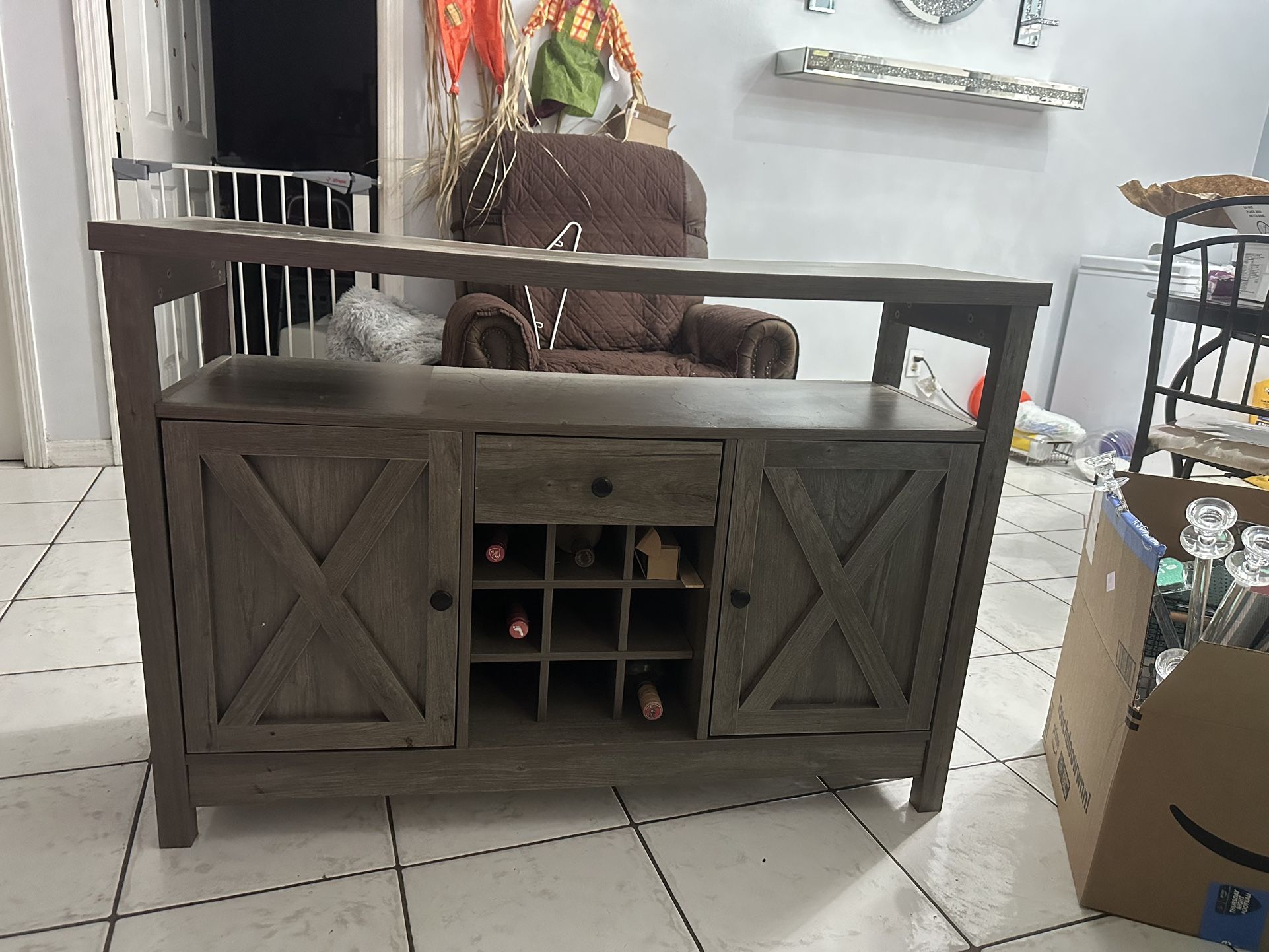 Buffet Cabinet With Drawers 