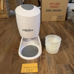 Hawaiian Shaved Ice Plus Spare Blades/ Extra Ice Block Molds