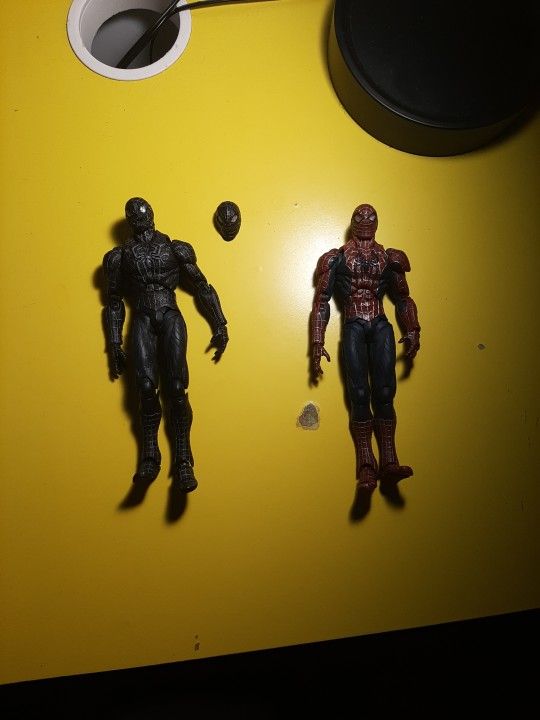 Spiderman 3 Action Figures (Read Desc)
