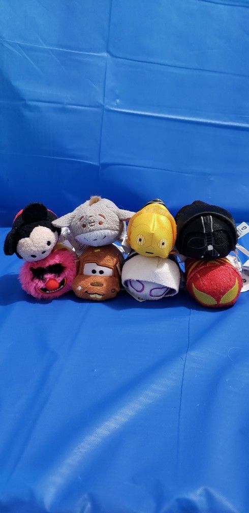 🔴8 Disney Mini Tsum Tsum Collection (Disney, Pixar, Star Wars, Marvel, Muppets)🔴