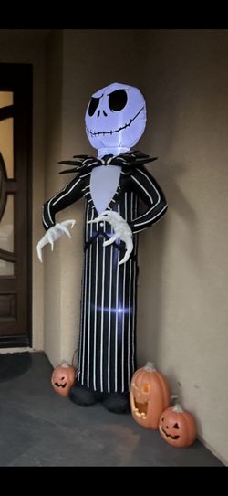 Jack Skellington Halloween Blowup