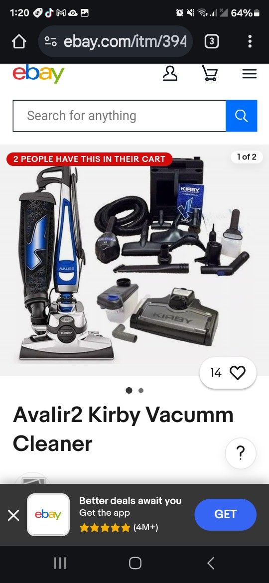 Kirby Vaccum Cleaner