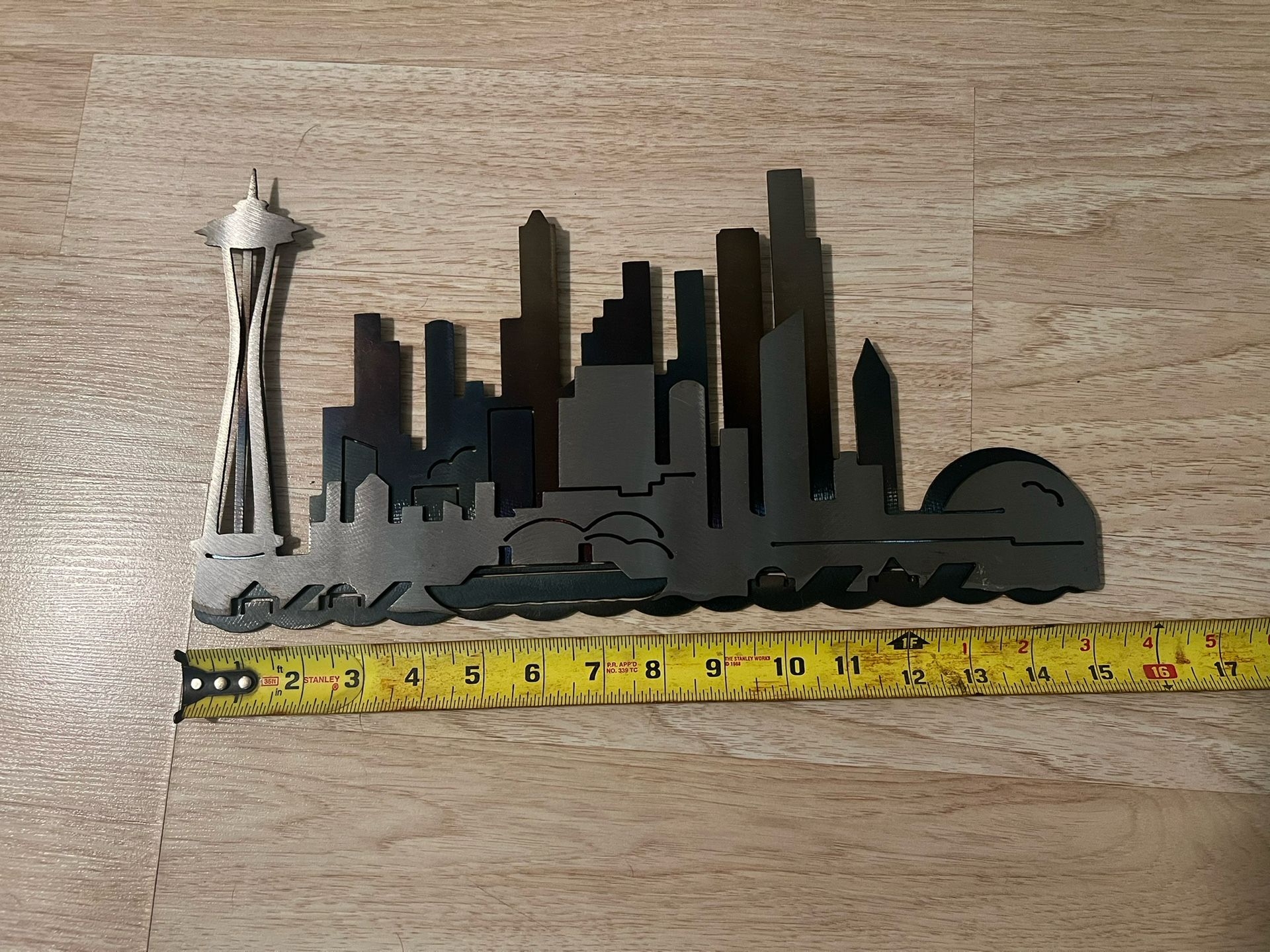 Seattle Metal Plate