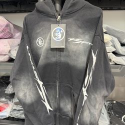 Black Hellstar Zip Up