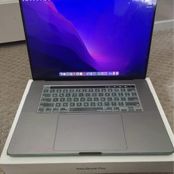Macbook Pro 16-inch 2019 with Power Adapter & Box