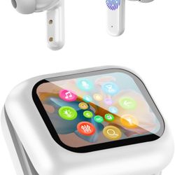 AI Translation Earbuds Real Time - 5 in 1 Translator Earbuds with ANC ENC Noise Cancelling, Supporting 144 Languages & Accents, Ideal Translation Head