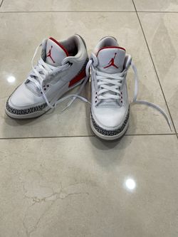  Nike Air Jordan 3 White Cement 2011 Size 9.5