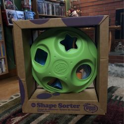 Brand New Shape Sorter Green/Blue 6M+