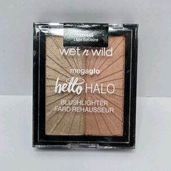 Wet n Wild Megaglo Hello Halo Duo Glow Pressed Powder Blushlighter I Met Someone