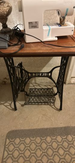 Vintage Singer Treadle Base Table