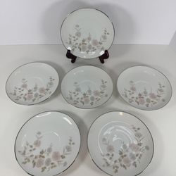Noritake Barbara Saucer Plates 