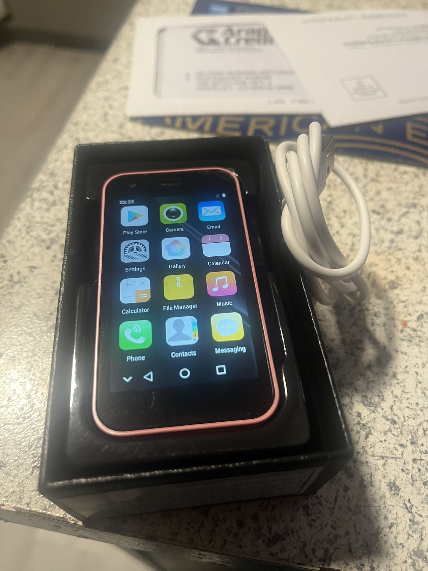 Mini Telefino Para Kualkiera Kompañia