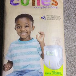 Cuties Size 7 baby diapers